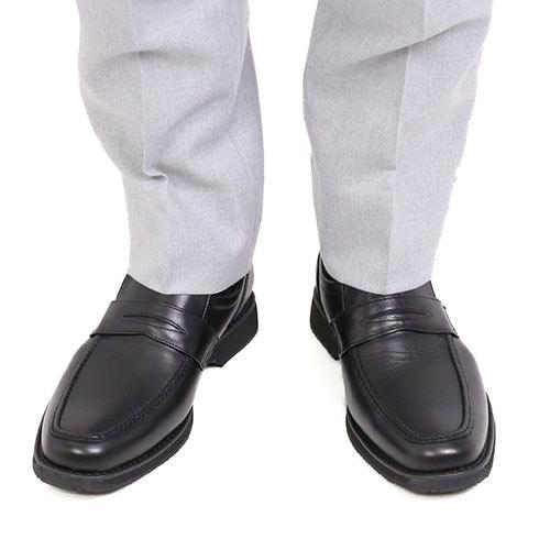 金谷製靴 カネカ 強力撥水加工 ビジネスシューズ スリッポン 4E 1010 1