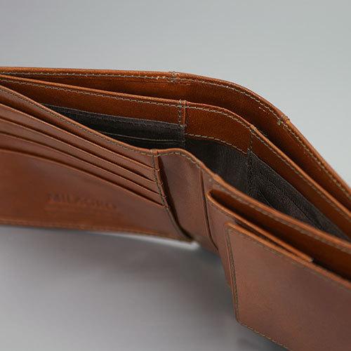 MILAGRO ビスポーク ミラグロ タンポナートレザー 21ポケット 二つ折り