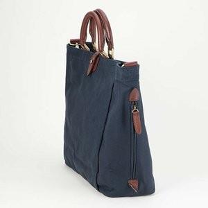 SILVER LAKE イケテイ シルバーレイククラブ 9号帆布 ネイビー トート