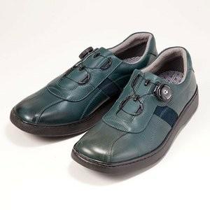 金谷製靴 カネカ 日本製 ソフト牛革ダイヤル式ウォーキングシューズ 4E