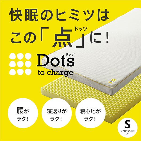 nishikawa 睡眠Labo Dots ヘルシーマットレス シングル 1枚 : 産経