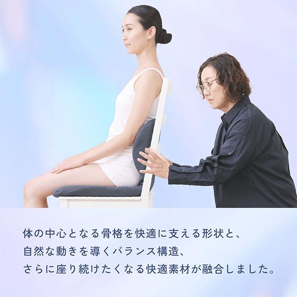 ピーエーエス p!nto（ピント）W 姿勢サポートクッション 1個の画像