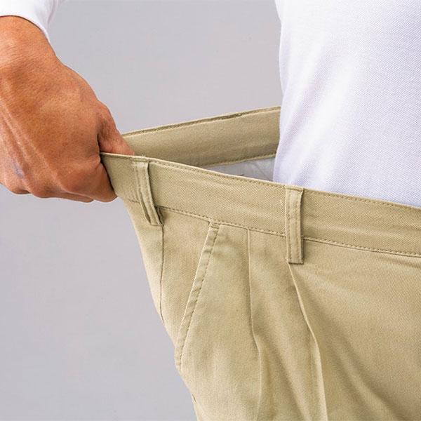 ヴァレーゼ・ウォモ 吸汗速乾楽らくストレッチチノパンツ 3色組 3本：3