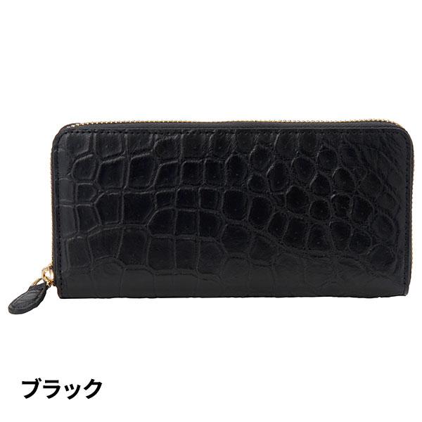 サンブランド ロダニア クロコダイルラウンド長財布（マット） RDOC10122 1点の画像
