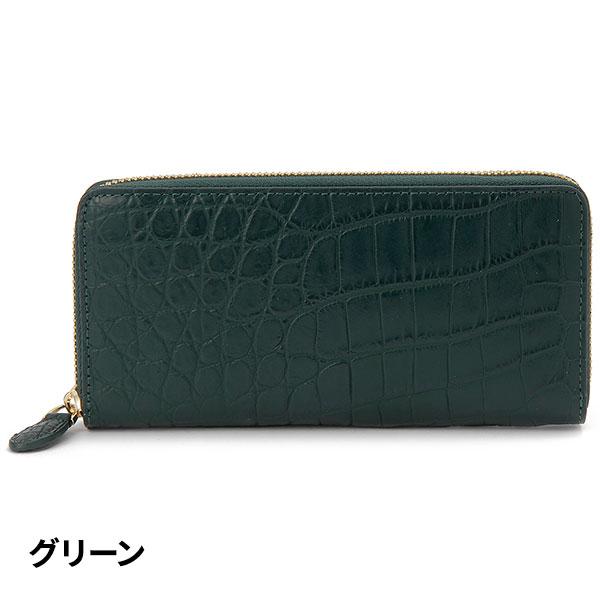 サンブランド ロダニア クロコダイルラウンド長財布（マット） RDOC10122 1点の画像