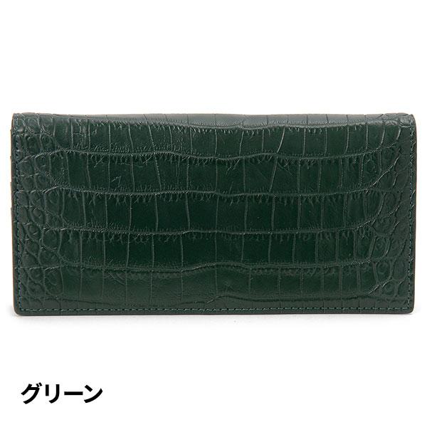 未使用 ロダニア rodania グリーン 長財布 クロコダイルスキン RODANIA（ロダニア） タイムセール クロコダイル ラウンドファスナー長