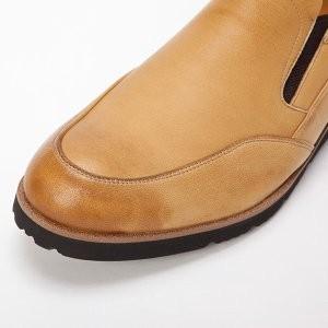 倭ISM オリエンタルシューズ 倭イズム 奈良産 鹿革スリッポン 3E YA