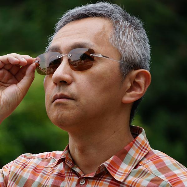 renoma（レノマ） アンペリアル 超軽量 調光偏光エアーサングラス R