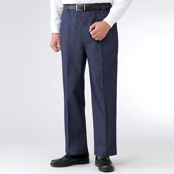 彩香 広島産デニムウエストらくらくパンツ 2色組 30277 1セット（2本