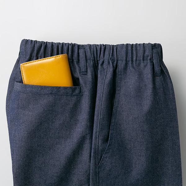 彩香 広島産デニムウエストらくらくパンツ 2色組 30277 1セット（2本：2色×各1本） 彩香 広島産デニムウエストらくらくパンツ 2色組 30277 1セット（2本