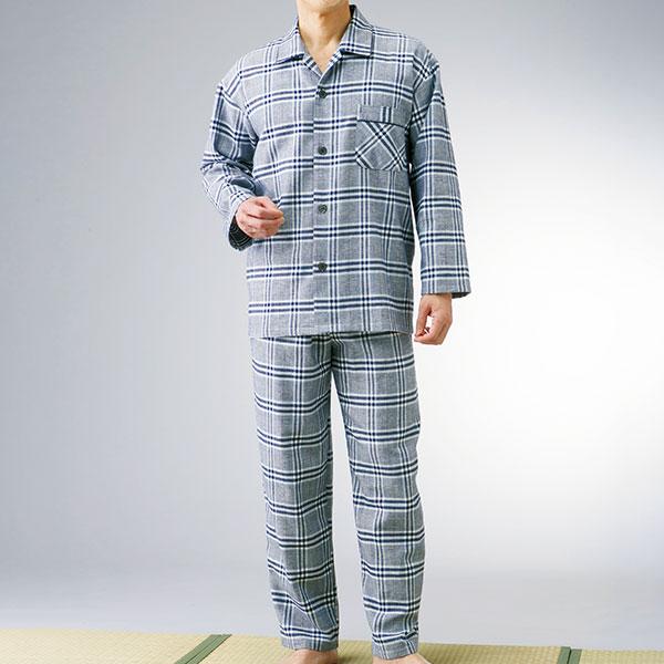 フレンドリー 日本製 ふんわりやわらか甘撚りパジャマ 2色組 955368 1セット（2着：2色×各1着）｜sankeishop｜02