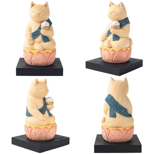 MORITA 仏屋さかい 猫buddha 干支守護本尊 1体の画像
