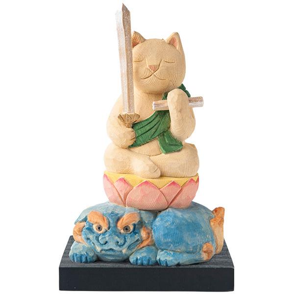 MORITA 仏屋さかい 猫buddha 干支守護本尊 1体の画像