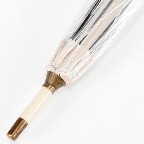 ホワイトローズ 縁結 雅 ビニール傘 長傘 1本 ホワイトローズ 縁結 雅 ビニール傘 長傘 1本 : 産経ネットショップ