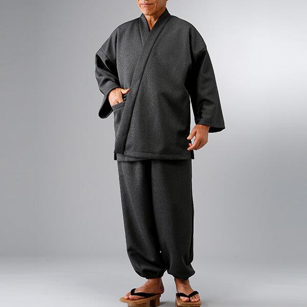 彩香 日本製タクティウォーム(R)裏起毛作務衣 36269 1着 : 産経ネット