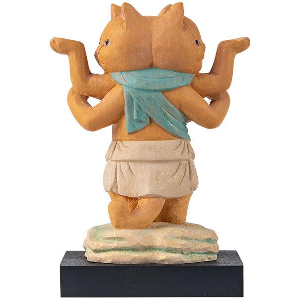 MORITA 仏屋さかい 猫buddha 阿修羅 1体の画像