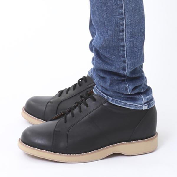 北嶋製靴工業所 KITAJIMA 牛革カジュアルレースアップシューズ 5.5cm