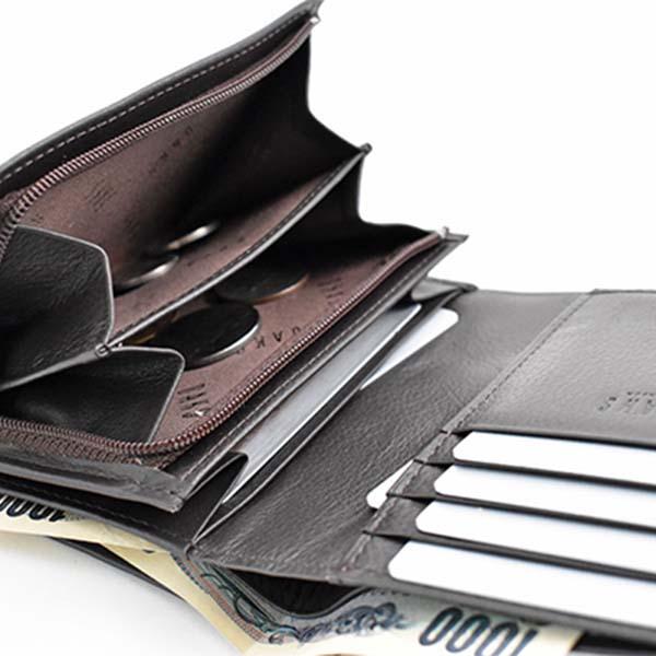 DAKS（ダックス） プレリー ハウスチェック 二つ折り財布（L字