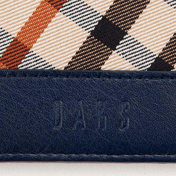 DAKS（ダックス） プレリー ハウスチェック 二つ折り財布（小銭入れ