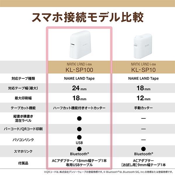 カシオ ネームランド i-ma（イーマ）クラフトテープ特別セット KL-SP100SET 1セット（本体＋クラフトテープ2種）｜sankeishop｜08