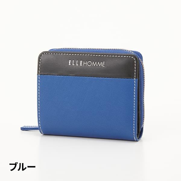 ELLE HOMME（エルオム） プレリー マルセイユ ラウンドファスナー二