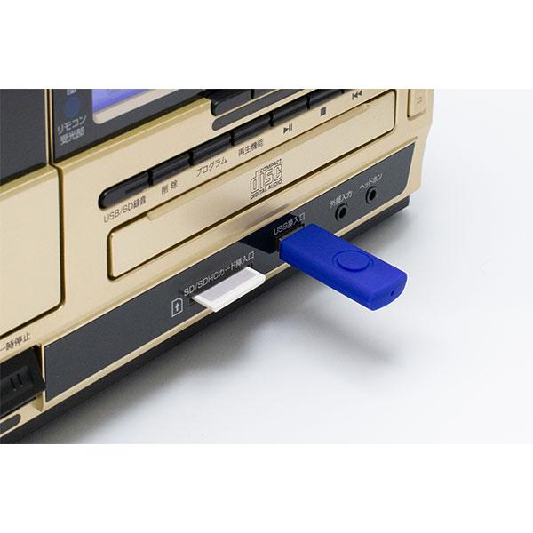 クマザキエイム Retro Sound オールインワン レコード プレーヤー AR