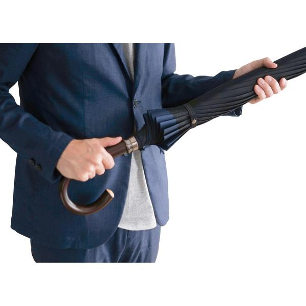 小宮商店 甲州織 橘 雨晴兼用長傘 65cm16本骨 TCB6516M1 1 : 産経