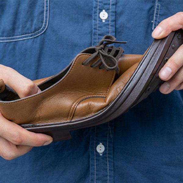 ベル ベル&ソファ メンズ レースアップシューズ ウェッジウィング