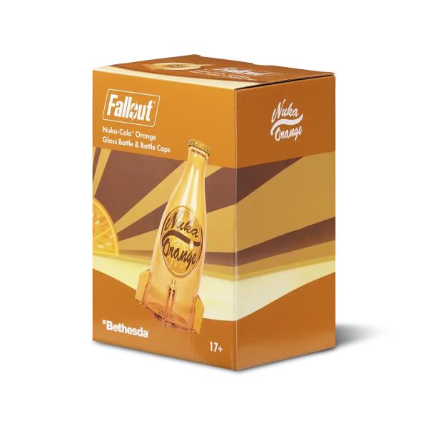 送料込】FALLOUT（フォールアウト） ”ヌカ・コーラ オレンジ” グラス