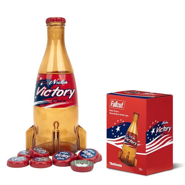 Fallout フォールアウト　ヌカヴィクトリー　ボトル&キャップ　レプリカ 送料込】FALLOUT（フォールアウト） ”ヌカ・ビクトリー” グラス