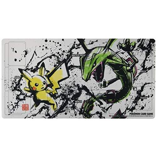 ポケモンカードゲーム ポケモンセンターオリジナル ラバープレイマット ピカチュウ レックウザ 墨絵列伝 その他おもちゃ 高価値 Themtransit Com