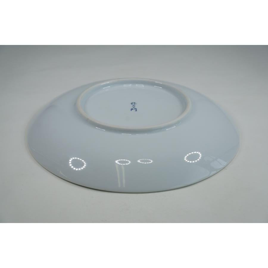 扇割 松竹梅 7寸皿 有田焼 日本製 丸皿 皿 プレート 和食器 : 料理道具