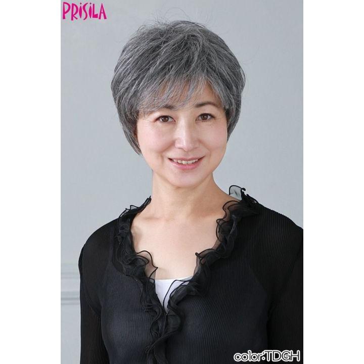 プリシラ ミセスオールウィッグ ミニマムショート A-111 全4色 耐熱