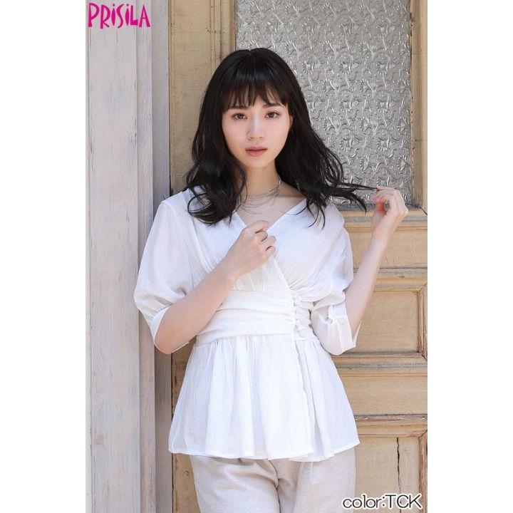 プリシラ オールウィッグ フレイウェーブセミディ A-706 耐熱 全3色