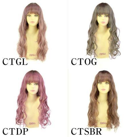 プリシラ オールウィッグ グラデーションカラーウィッグ キャンディ