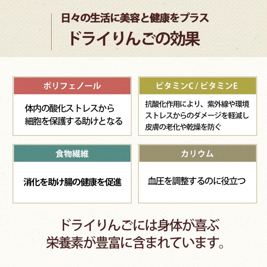 ドライフルーツ 国産 りんご 使用 ドライりんご ダイスカット 300g