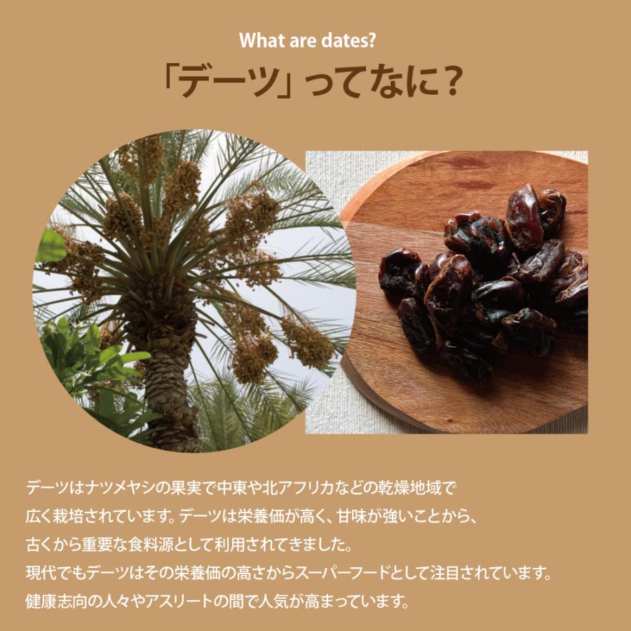 デーツ 600g（200g×3袋） ドライフルーツ 無添加 砂糖不使用