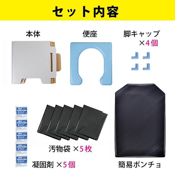 THANKO 簡易トイレ 携帯トイレ 非常用 災害用 防災グッズ 車