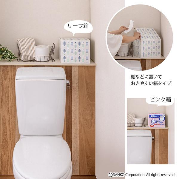 便座裏 シート トイレ 使い捨て 掃除 飛び散り 対策 おしっこ吸うパット 100個入 床 飛散防止 貼るだけ 汚れ 尿 子供 高齢者 サンコー | サンコー | 10