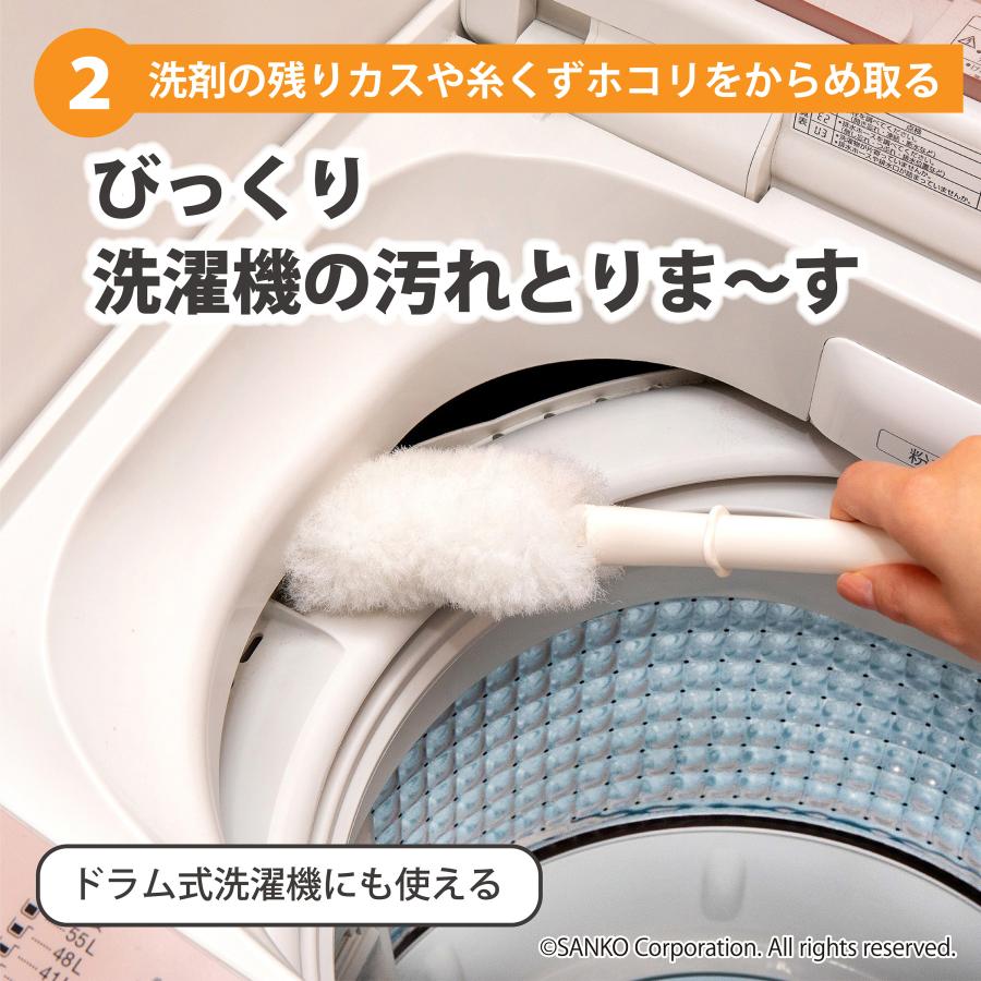 掃除用品 洗面台 スポンジ おすすめ おしゃれ 水回り 洗剤不要 キッチン トイレ 風呂 浴室 びっくりフレッシュ サンコー 汚れ落とし | サンコー | 03