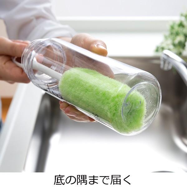 サンコー ボトルクリーナー ボトルブラシ マグボトル洗い スポンジ