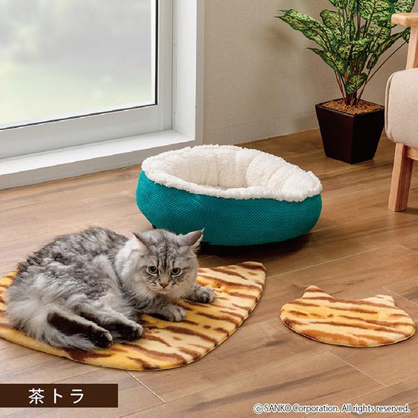 ネコ用 マット ベッド 吸着マット ねっころマット 猫 床暖房 アンモニア臭 下敷き おくだけ吸着 サンコー 611 サンコーオンラインショップ 通販 Yahoo ショッピング