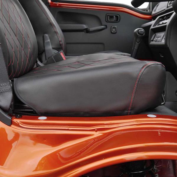 ブラック ダイヤモンドキルティングシート BONFORM（ボンフォーム） シートカバー ダイハツ 軽トラック S500系