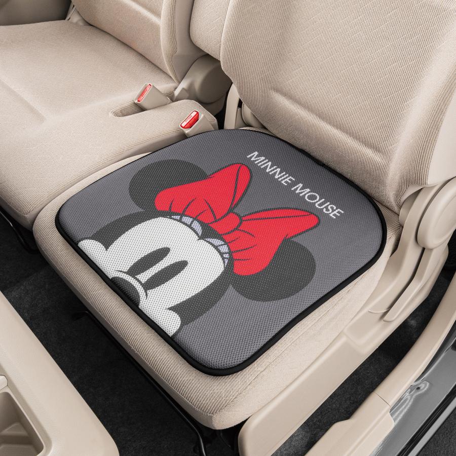 Disney（ディズニー） カーシート クッション シングル 車用 ミニー