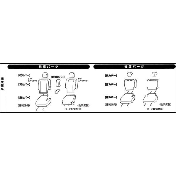 シートカバー スズキ 軽自動車 ワゴンRスティングレー 専用 MH35S MH55S MH95S 2017.2-2022.8 車 1台分 セット ブラック レザー 黒 ステッチ M4-58 送料無料｜sanko-proshop｜06