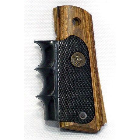 Pachmayr 1911シリーズ用 ハンドガン 木製グリップ ヘリテイジ ウォールナット 00434