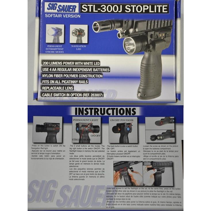 SIG SAUER バーティカル フォアグリップ STL-300J STOPLITE エアガン用 12000｜sanko-webshop｜03