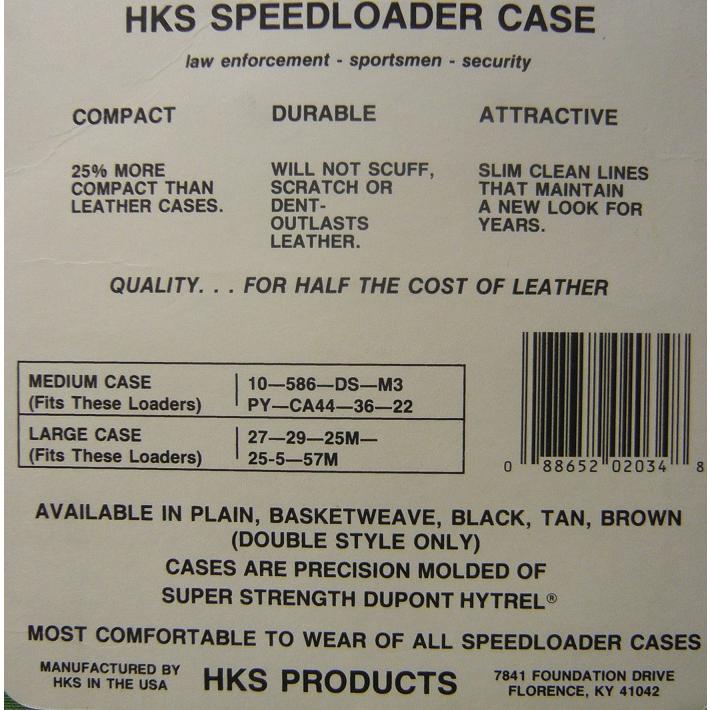HKS スピードローダー ケース CASE #203 BW LARGE 3800 : サンコーホビー - 通販 - Yahoo!ショッピング