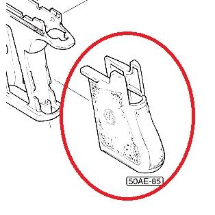 東京マルイ純正 グリップ デザートイーグル用 50AE-85-1600 : サンコー