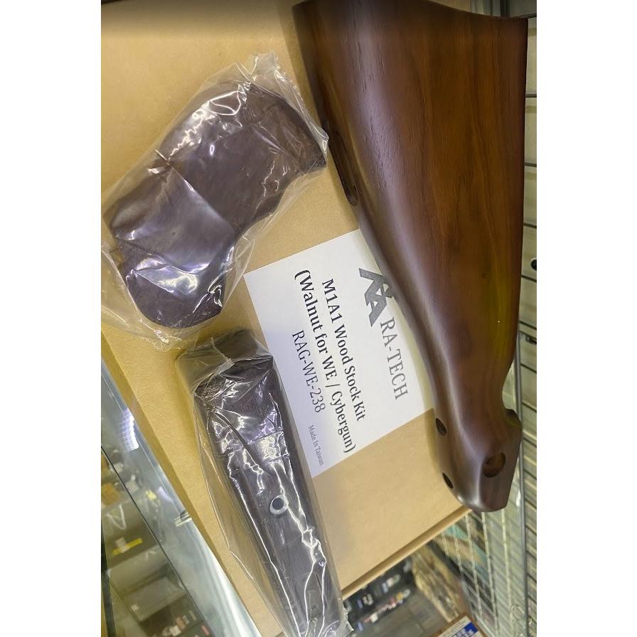 RA-TECH 木製ストックセット Cybergun / WE Thompson トンプソン M1A1